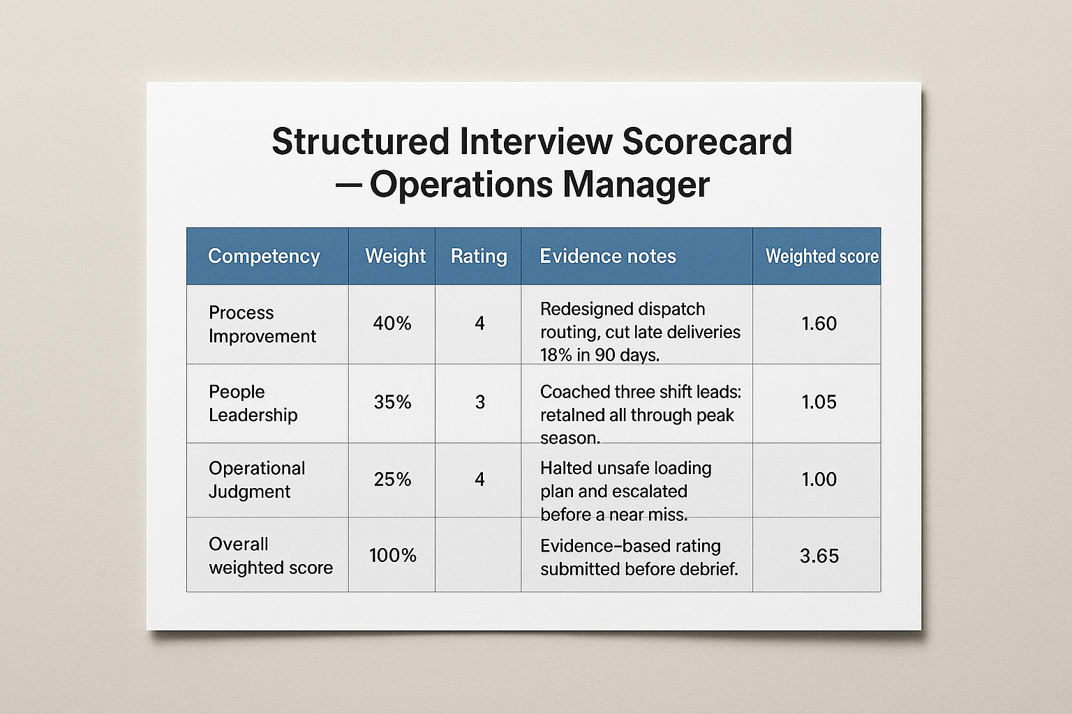Interview Kit Builder