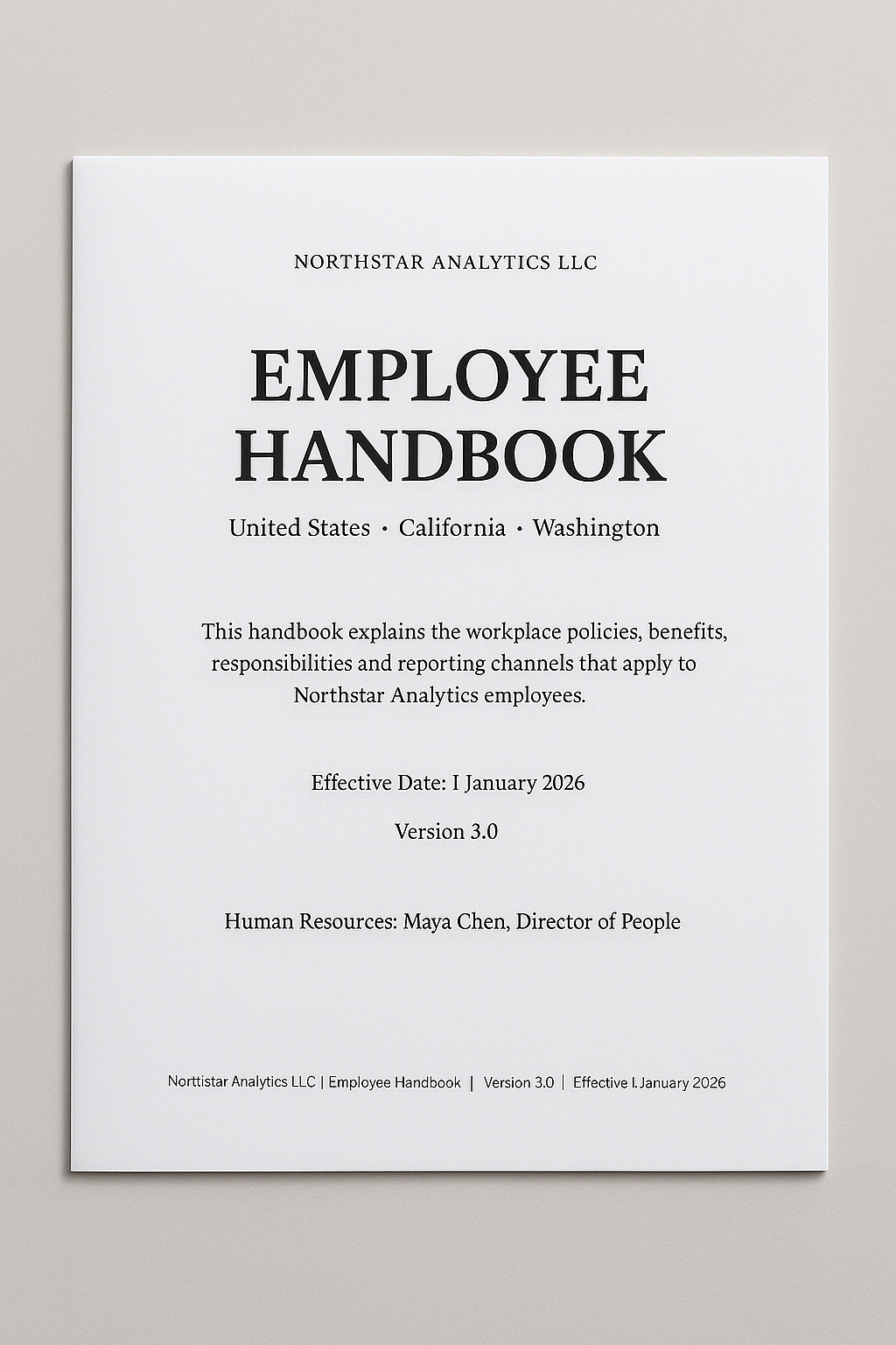 Employee Handbook Builder